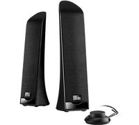 Hercules Slim Sistema Altoparlanti 2.0, Potenza Totale 4 Watt RMS, Picco di Potenza 8 Watt