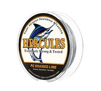 HERCULES Super Cast 100 m - 2000 m Yards filo da pesca intrecciato 10 lb - test per acqua salata acqua dolce PE intrecciato filo di pesce Superline 8 fili