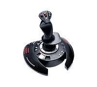 THRUSTMASTER Joystick PC,Playstation 3 Analogico USB colore Nero, Rosso, Argento - T.Flight Stick X 4160526