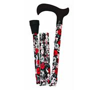 herdegen Derby bastone da passeggio pieghevole, motivo fiore
