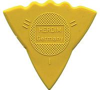 Herdim Picks - Plettri per chitarra - 3 diversi spessori - 12 pezzi - Colore: Giallo