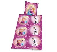 Herding 4479317050412 biancheria da letto Disney' s Frozen, Renforce, Federa: 80 x 80 cm con copripiumino singolo: 135 x 200 cm