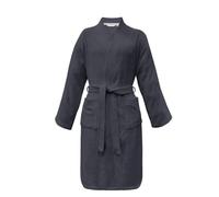 Herding Accappatoio kimono TOM TAILOR, taglia M, 100% cotone, CLASSIC BATHROBE Grigio (Antracite)