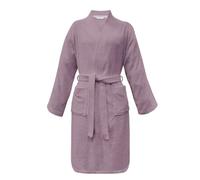 Herding Accappatoio kimono TOM TAILOR, taglia S, 100% cotone, CLASSIC BATHROBE Viola (Cozy Mauve)