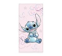 Herding, Asciugamano Disney's Stitch, 75 x 150 cm, Piccolo e Morbido Asciugamano per Bambini per il Bagno e la Spiaggia, 100% cotone