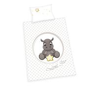 Herding Baby Best Set di Biancheria da Letto, Cotton, Bianco, 40 x 60 cm, 100 x 135 cm