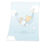Herding Baby Coperta Morbida Little Tiger Blu 75 x 100 cm