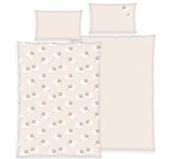 Herding babybest Biancheria da letto in flanella pecora, 1 federa 40x60 cm, 1 copricoperta 100x135 cm 100% flanella/cotone