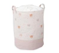 Herding babybest, Cesto Portabiancheria Little Friends, 40x50 cm Circa, Interno Rivestito, Con Manici e Coulisse, Poliestere/Cotone/Viscosa