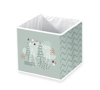 Herding babybest contenitore, Nordic Forest, 30 x 30 x 30 cm, contenitore pieghevole, verde