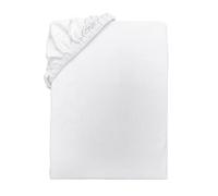 Herding babybest Jersey Lenzuolo con angoli, 60-70 x 120-140 cm, 100% cotone/jersey, bianco