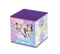 Herding Contenitore Portaoggetti Unicorn Academy, Circa 30 x 30 x 30 cm, Da Appoggiare su un Ripiano o a Terra, 100% Polipropilene, 100% Carta all'interno