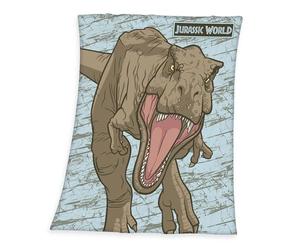 Herding Coperta in Pile Jurassic World, 130 x 170 cm, 100% Poliestere, Pile