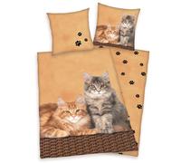 Herding Copripiumino Reversibile Set Letto Gatti 135 X 200Cm