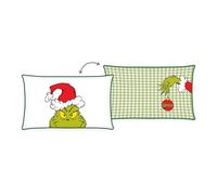 Herding Cuscino Grinch Soft Velboa, con bordino, 30 x 50 cm, 100% poliestere, multicolore