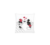 Herding Disney Mickey & Minnie Cuscino Decorativo, Poliestere, Multicolore, 40 x 40 cm