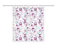 Herding Disney Violetta Tende Sciarpa, Polyester, Multicolore, 140 x 160 cm