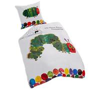 Herding Il Piccolo Bruco Maisazio Set di Biancheria da Letto, Cotton, Multicolore, 135 x 200 cm, 80 x 80 cm