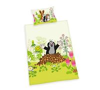 Herding Krtek La Talpa Set di Biancheria da Letto, Cotton, Multicolore, 40 x 60 cm, 100 x 135 cm
