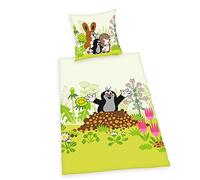 Herding KRTEK LA TALPA Set di Biancheria da Letto Reversibile, Copripiumino 135 x 200 cm, Federa 80 x 80 cm, Cotone/Renforcé