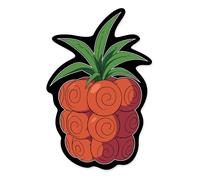 Herding One Piece - Cuscino decorativo separabile con frutta, 35 cm, multicolore, normale