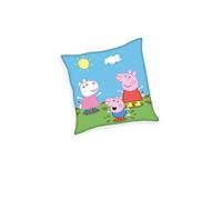 Herding Peppa Pig - Cuscino Decorativo, 40 x 40 cm