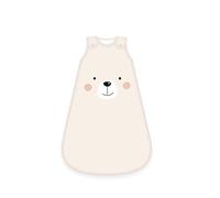 Herding Sacco a Pelo, Stampa con Orsetto, 70 cm, Cerniera Laterale e Chiusura a Bottoni