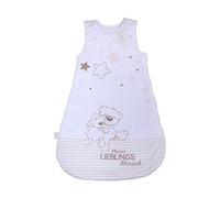 Herding Sacco Nanna per Neonati, Kleiner Lieblingsmensch, 90 cm, Cerniera Laterale e Bottoni Automatici, Bianco