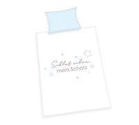 Herding Set di Biancheria da Letto, Blu, 40 x 60 cm, 100 x 135 cm