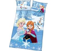 Herding Set di Biancheria da Letto Disney La Regina di Ghiaccio, Cotone, Multicolore, 135 x 100 cm