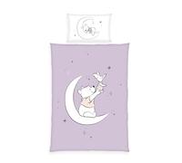 Herding Set di Biancheria da Letto, Winnie the Pooh, Federa 40 x 60 cm con Design Reversibile, Copripiumino 100 x 135 cm, Con Chiusura a Cerniera, 100% Cotone