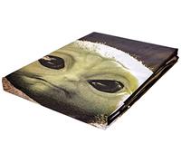 Herding Set di Biancheria da Letto Star Wars The Mandalorian, Reversibile, Federa 70 x 90 cm, Copripiumino 140 x 200 cm, Cerniera di qualità, Cotone Renforcé