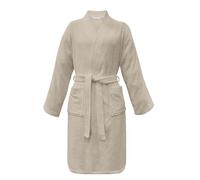 Herding TOM TAILOR accappatoio kimono, taglia S, 100% cotone, CLASSIC BATHROBE Beige (Sunny Sand)