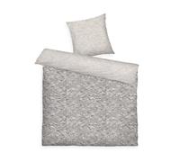 Herding Tom Tailor - Biancheria da letto, 2 x 80 x 80 cm + 200 x 220 cm, 100% cotone renforcé, Bold Check Beige, blu scuro, bianco (Dark Navy & Sunny Sand & Off White)