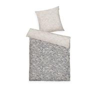 Herding Tom Tailor - Biancheria da letto, 70 x 90 cm + 140 x 200 cm, 100% cotone rinforzato, Bold Check Beige, blu scuro, bianco (Dark Navy & Sunny Sand & Off White)