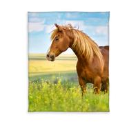 Herding YOUNG COLLECTION Coperta Plaid, Cavallo, 130 x 160 cm, Poliestere