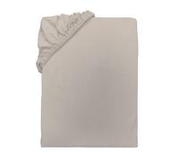 Herding Young Collection Lenzuolo con angoli in jersey, 140-160 x 200 cm, 100% cotone/jersey, beige