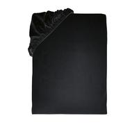 Herding Young Collection Lenzuolo con angoli in jersey, 140-160 x 200 cm, 100% cotone/jersey, nero