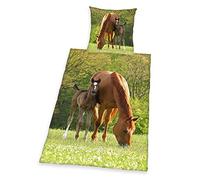 Herding Set di biancheria da letto Young Collection Cotone Multicolore 135x200/80x80 cm