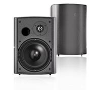 Herdio 6.5 "400W 2PCS Altoparlanti Bluetooth per interni ed esterni Altoparlanti per montaggio a parete Impermeabile Resistente agli agenti atmosferici per Patio Garage Casa