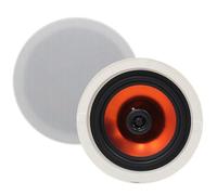 Herdio Altoparlante da soffitto 8 pollici e 800 watt ad alta potenza - Installazione a incasso, per un suono cristallino in home cinema, soggiorni, uffici, cucine e terrazze coperte (coppia)