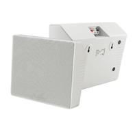 Herdio Altoparlante PA per interni da 10,2 cm, 70 V, montaggio superficiale, colore: bianco