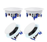 Herdio Altoparlanti da soffitto Bluetooth da 5,25 pollici 600 Watt per soggiorno, camera da letto, bagno, home theater, portici coperti (4 altoparlanti)