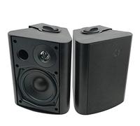 Herdio - Altoparlanti Esterni Compatibili con Bluetooth, 12,7 cm, con bassi potenti, sistema di montaggio a parete