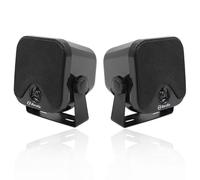 Herdio Diffusori Esterni Da 100 W 4" Sistema Stereo Impermeabile Marino per Barca, Ristorante, Negozio, Giardino, Camper, Camion ATV UTV Motocicletta. (Vendute a Coppia)