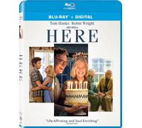 Here - Blu-ray + Digital (Blu-ray) Tom Hanks Robin Wright Paul Bettany