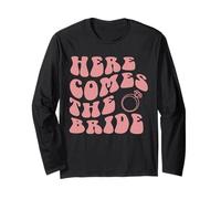 Here Come The Bride Party, Stile retrò, alla Moda, da Addio al Nubilato Maglia a Manica