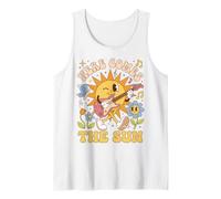 Here Comes The Sun Music Lover Positive Vibes Canotta