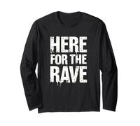Here For The Rave | Musica House Vintage Maglia a Manica