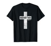 Here I am Send Me Isaia 6:8 - Christian Faith Tshirt Maglietta